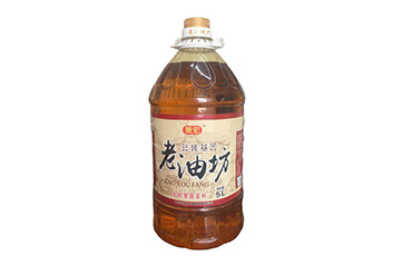 宏贺老油坊笨榨大豆油5L